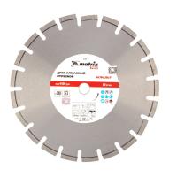 Диск алмазный 350 х 25,4 мм, "Асфальт", сухой/мокрый рез, Pro Matrix 731073