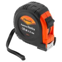 Рулетка Elastica, 10 м х 25 мм, обрезиненный корпус Sparta 31314